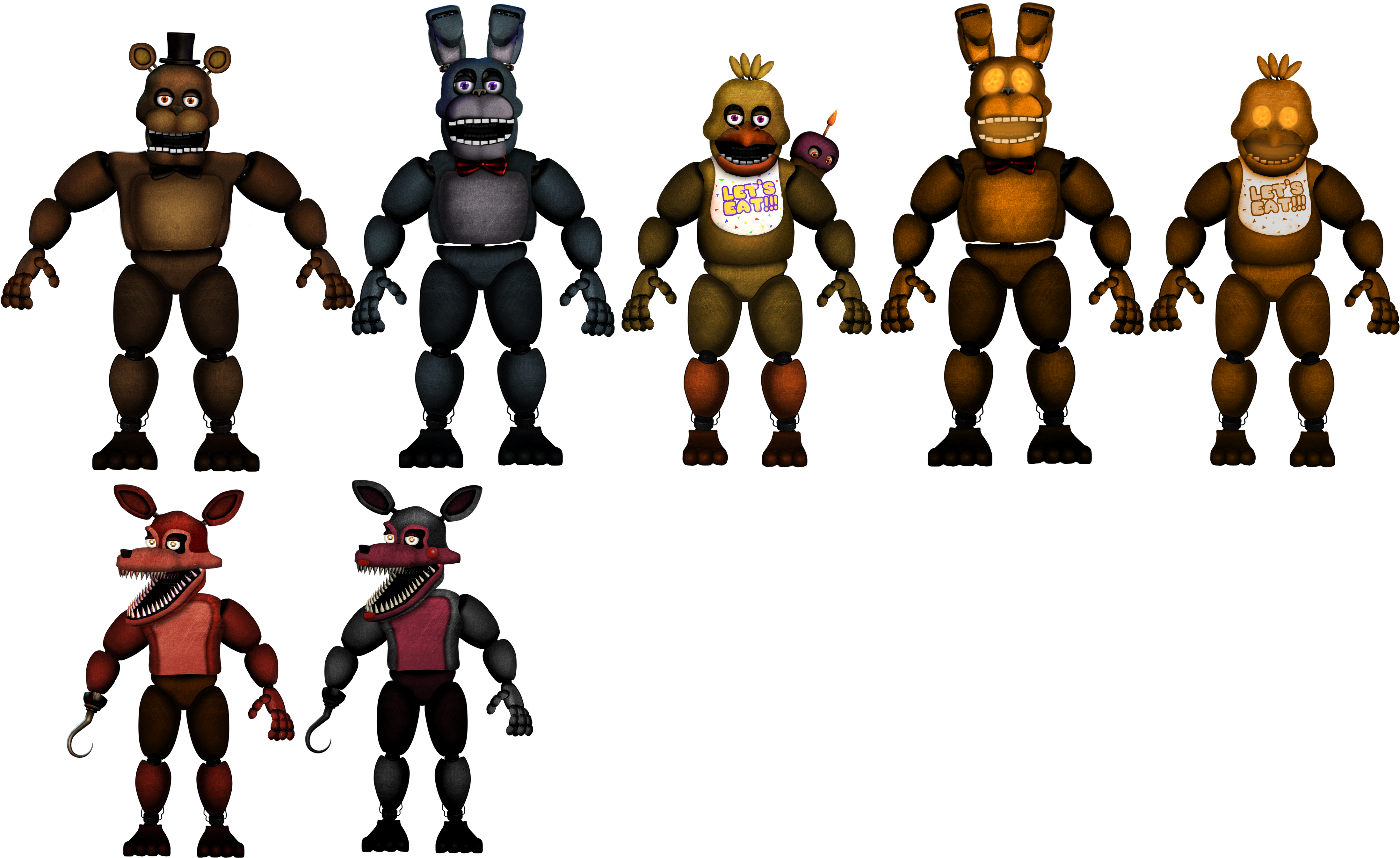 Detail Nightmare Animatronics Nomer 3
