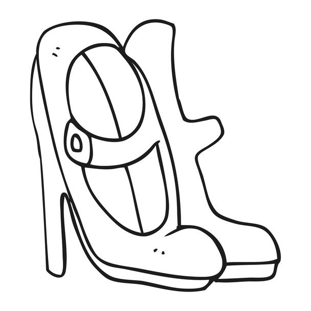 Detail Schuhe Gezeichnet Nomer 22