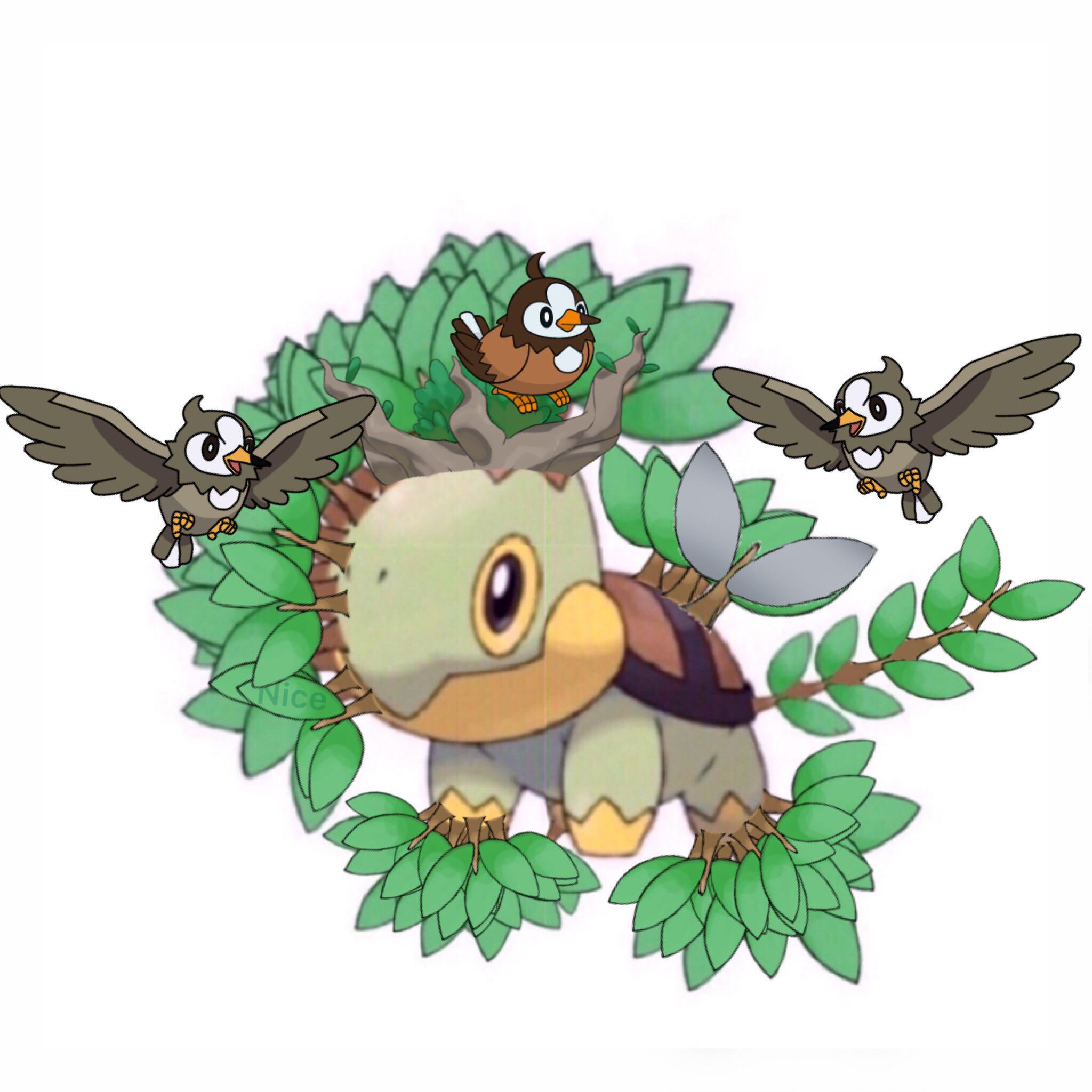 Detail Shiny Turtwig Nomer 16