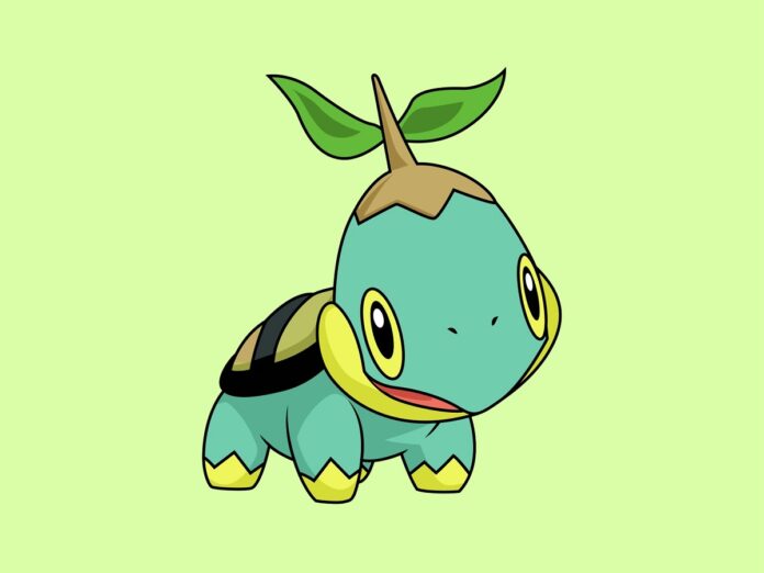 Detail Shiny Turtwig Nomer 17