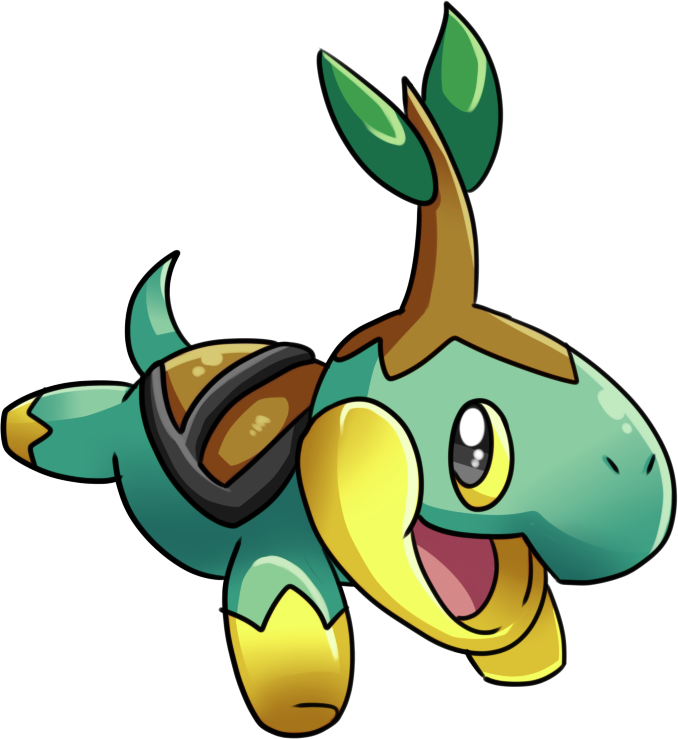 Detail Shiny Turtwig Nomer 3