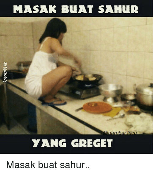 Detail Gambar Makan Sahur Lucu Nomer 45