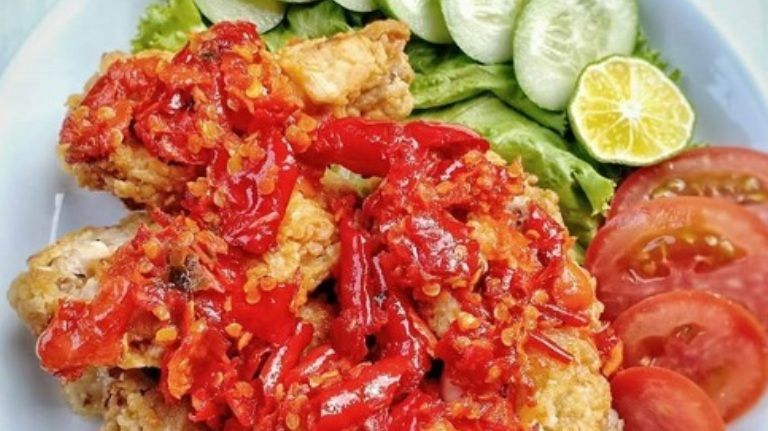 Detail Gambar Makanan Ayam Geprek Nomer 38