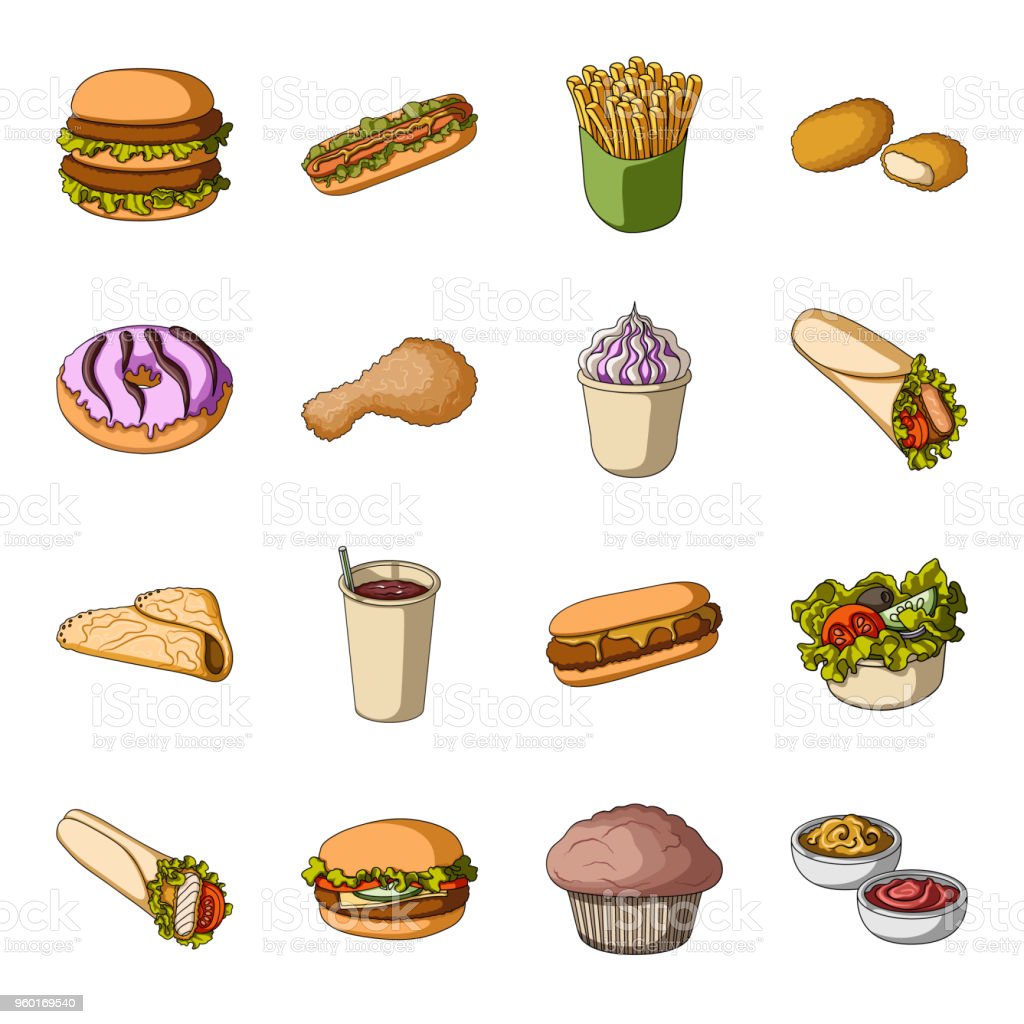 Detail Gambar Makanan Dan Minuman Animasi Nomer 17