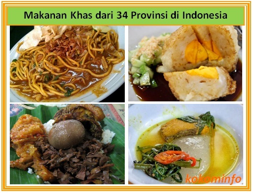 Detail Gambar Makanan Kas 34 Provinsi Di Indonesia Nomer 26