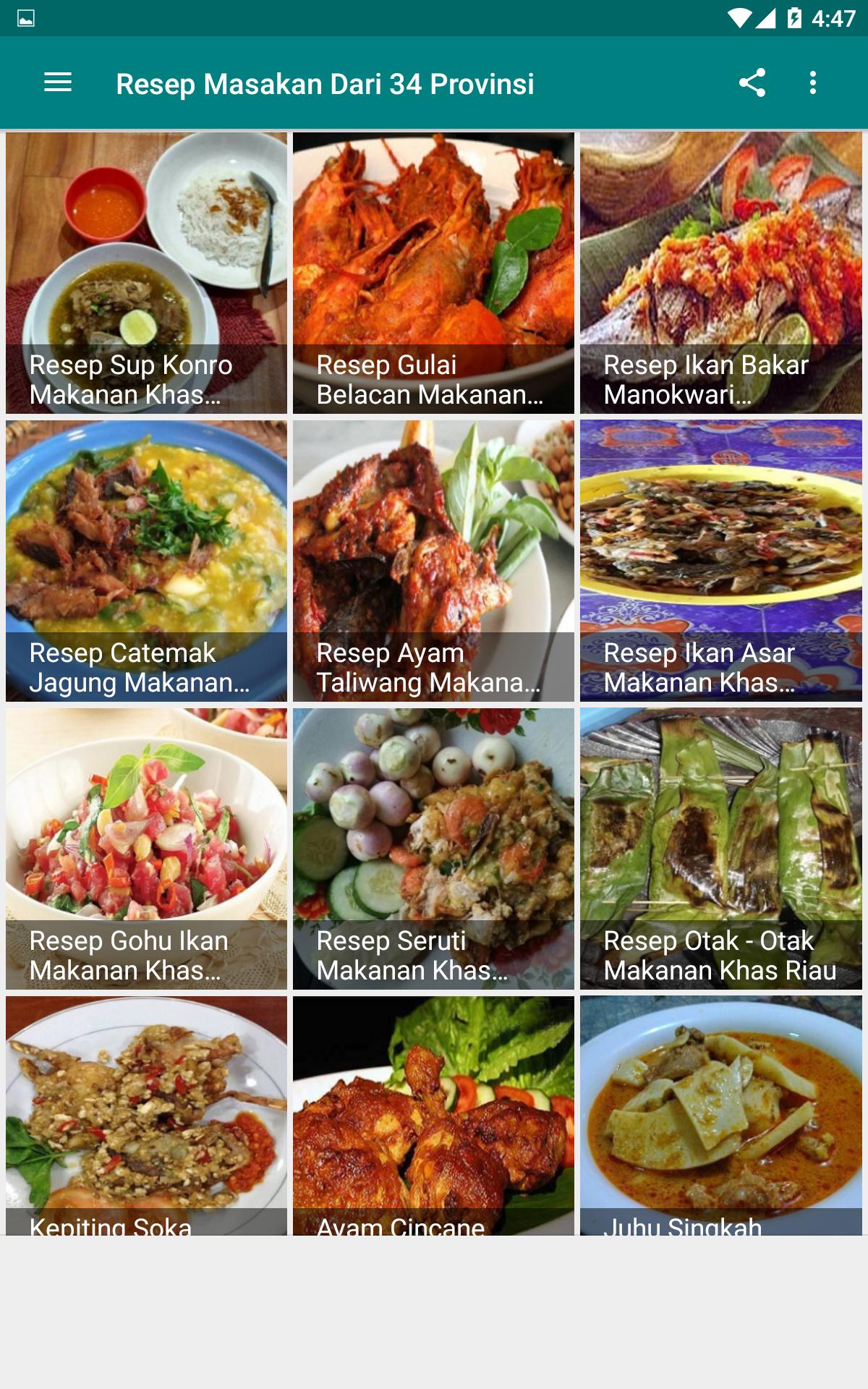 Detail Gambar Makanan Kas 34 Provinsi Di Indonesia Nomer 9