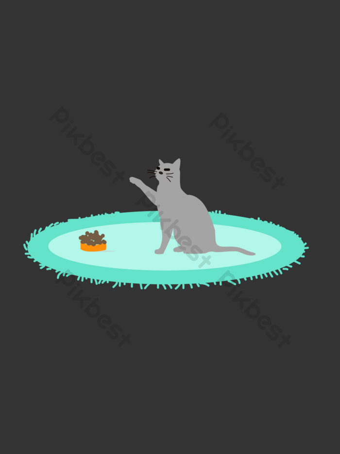 Detail Gambar Makanan Kucing Kartun Nomer 51