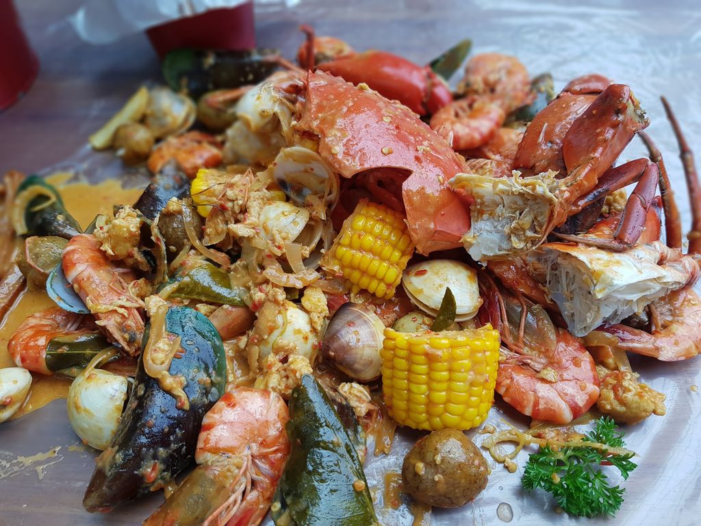 Detail Gambar Makanan Seafood Nomer 32