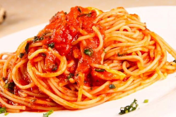 Detail Gambar Makanan Spaghetti Nomer 4