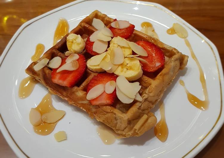 Detail Gambar Makanan Waffle Nomer 51