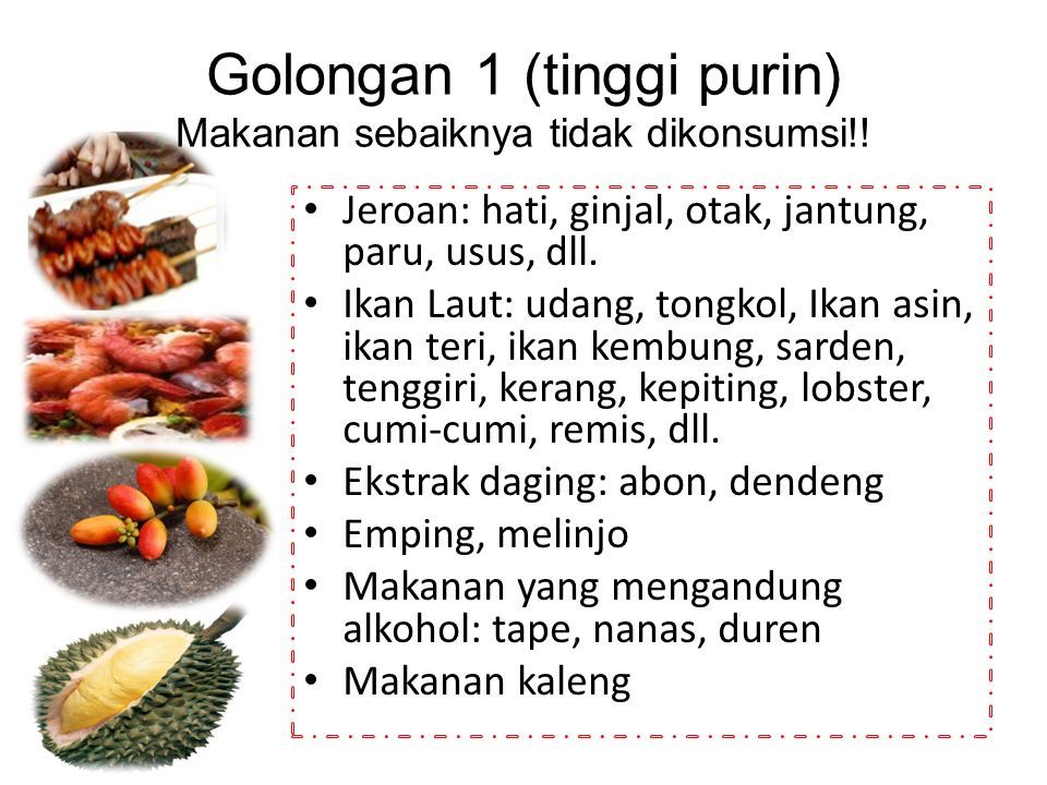 Detail Gambar Makanan Yang Tinggi Purin Nomer 15