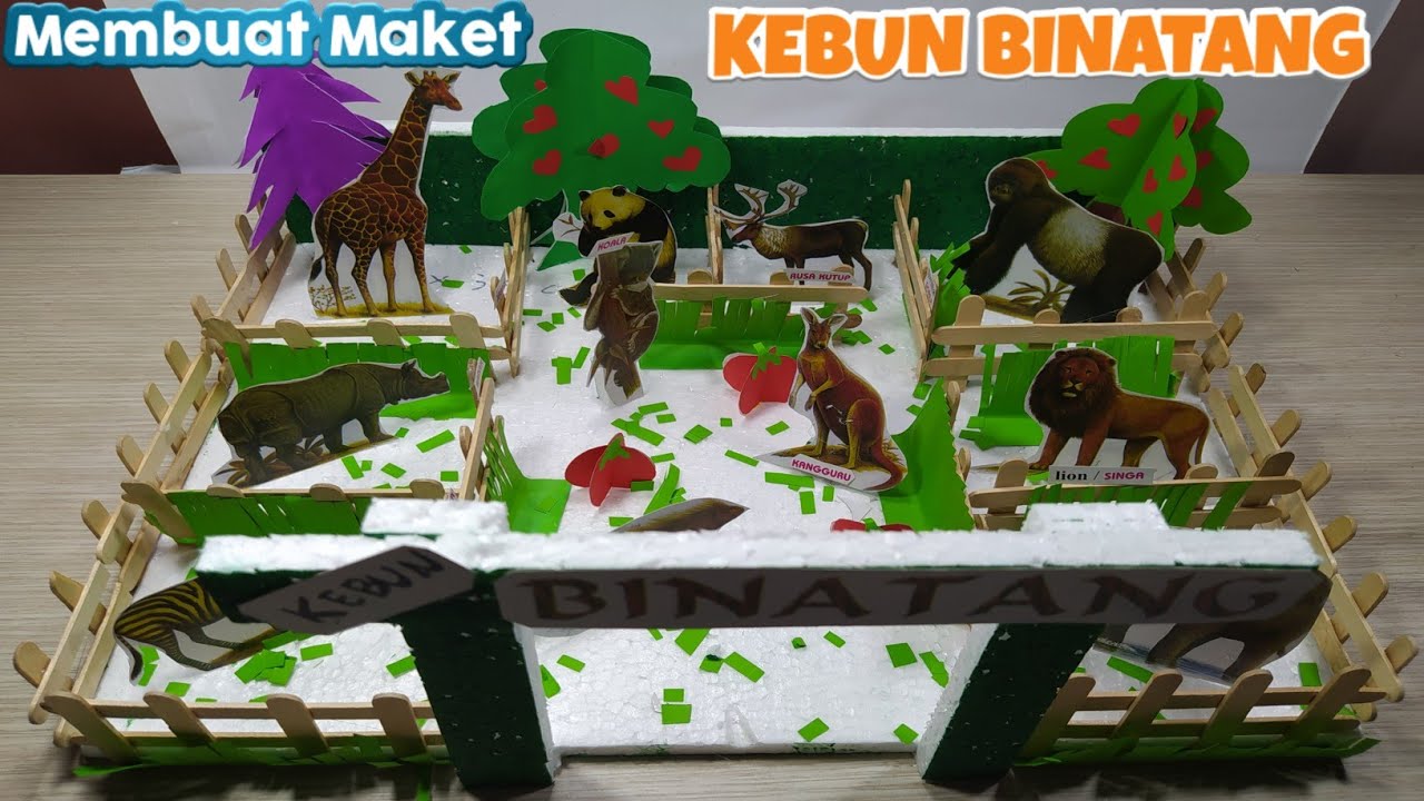 Detail Gambar Maket Kebun Binatang Nomer 9