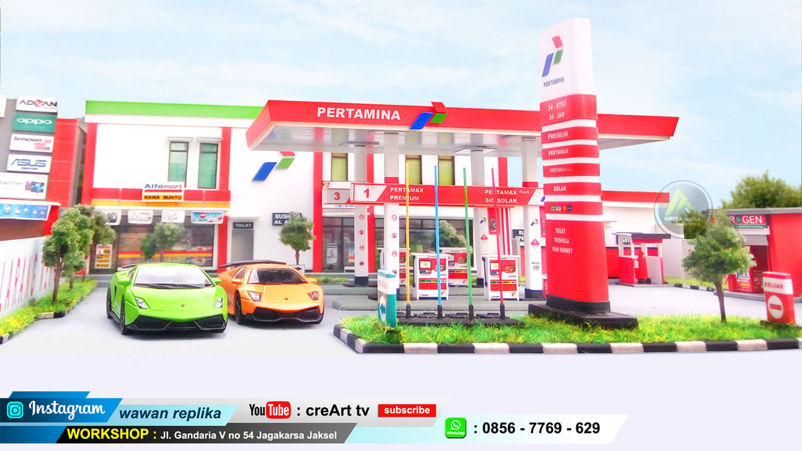 Detail Gambar Maket Spbu Pertamina Terbaru Nomer 27