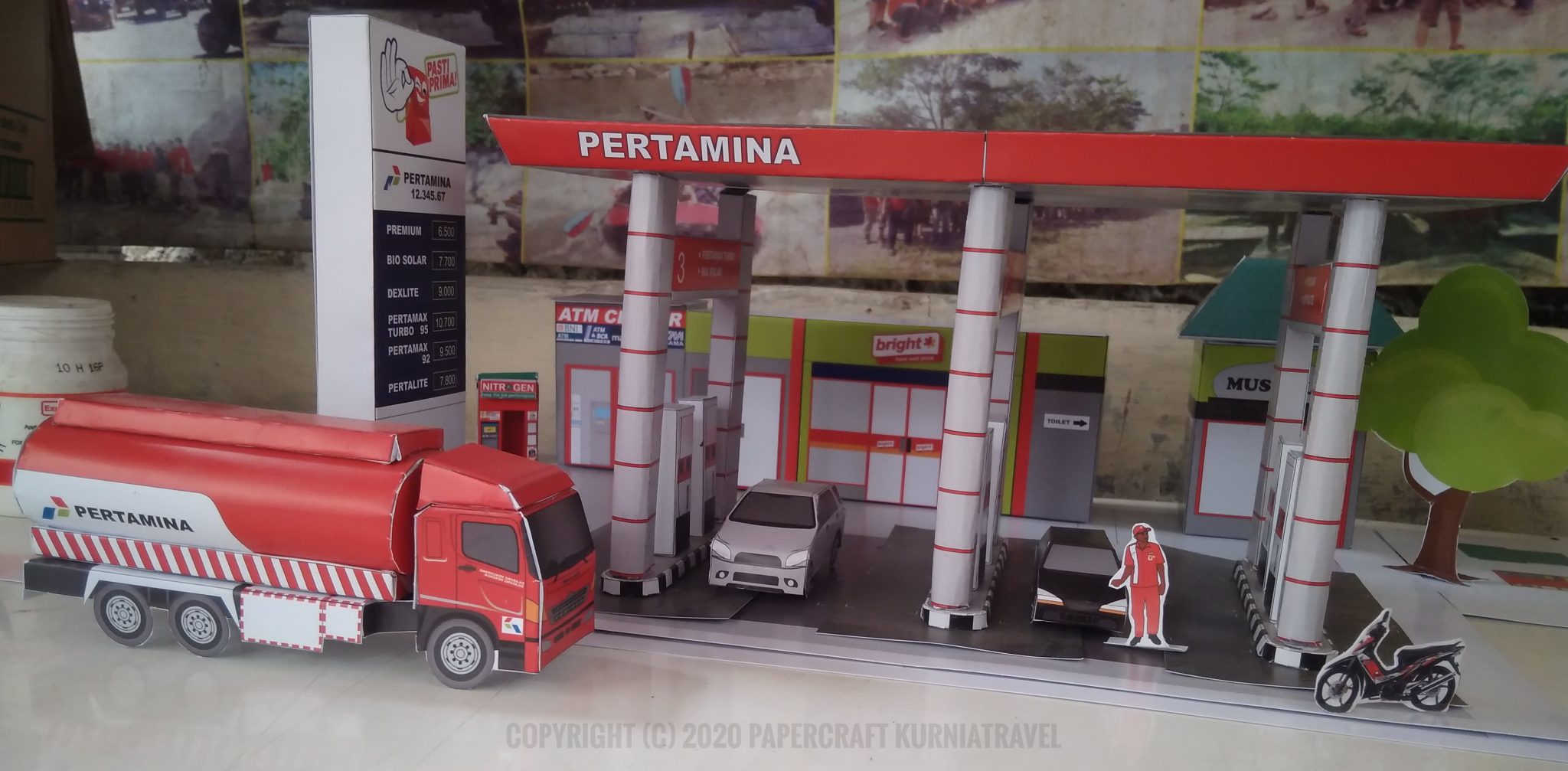 Detail Gambar Maket Spbu Pertamina Terbaru Nomer 39