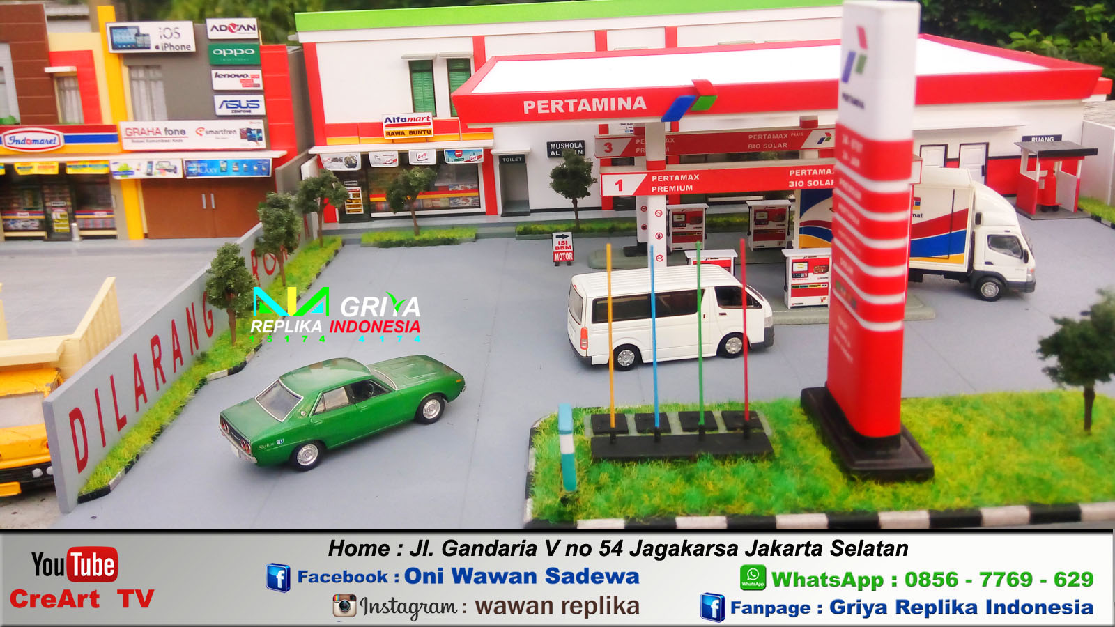 Detail Gambar Maket Spbu Pertamina Terbaru Nomer 9