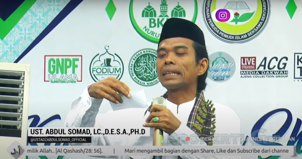 Detail Gambar Makhusk Bernyawa Menurut Ustad Abdul Shomad Nomer 21