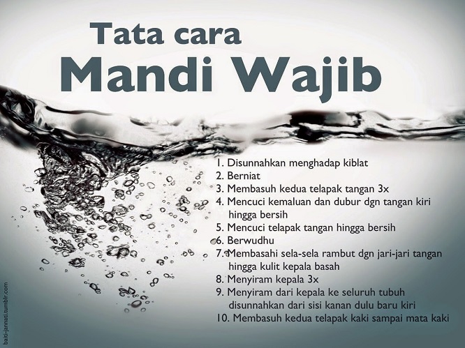 Detail Gambar Mandi Wajib Nomer 2