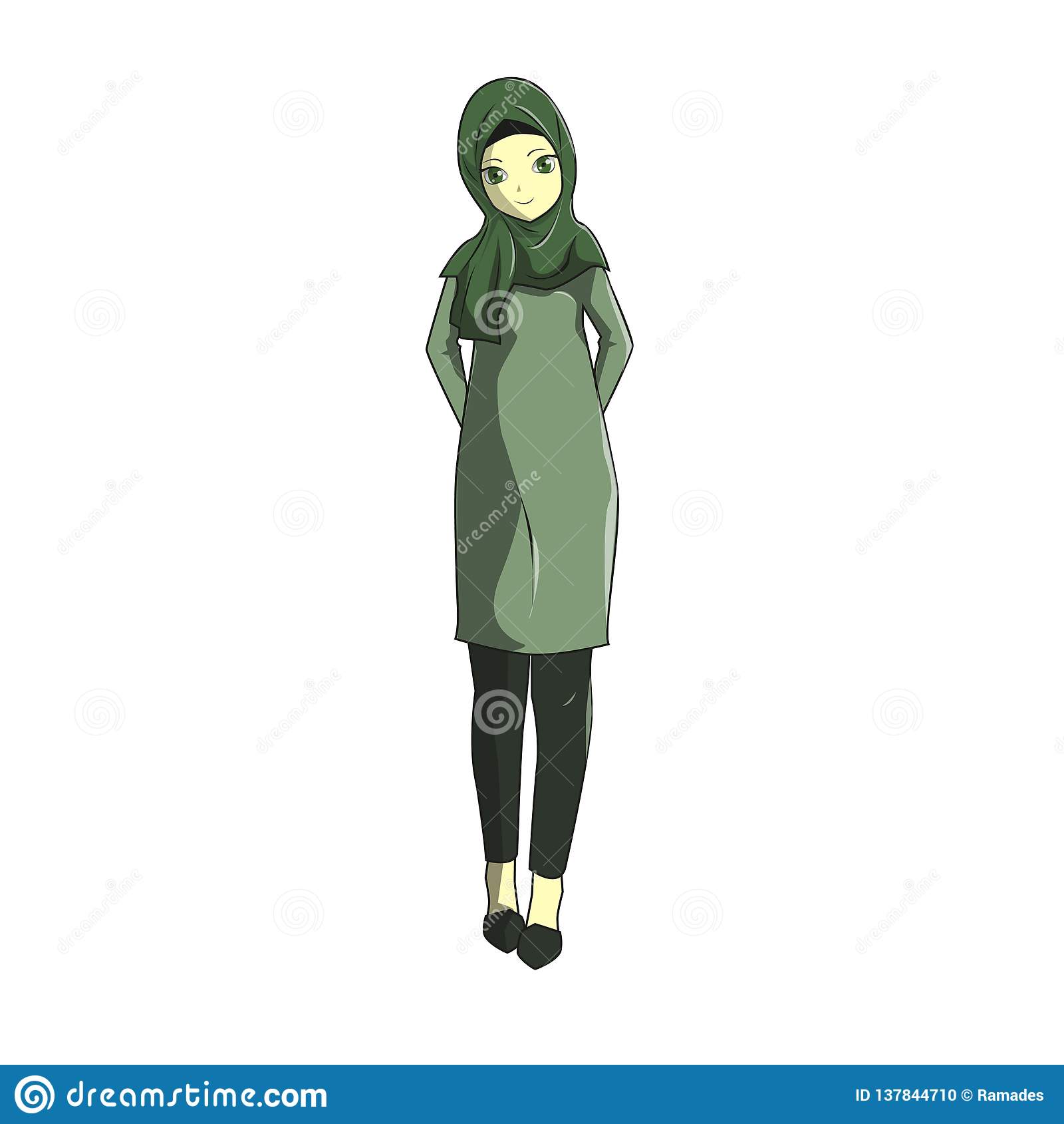 Detail Gambar Manga Muslimah Nomer 5