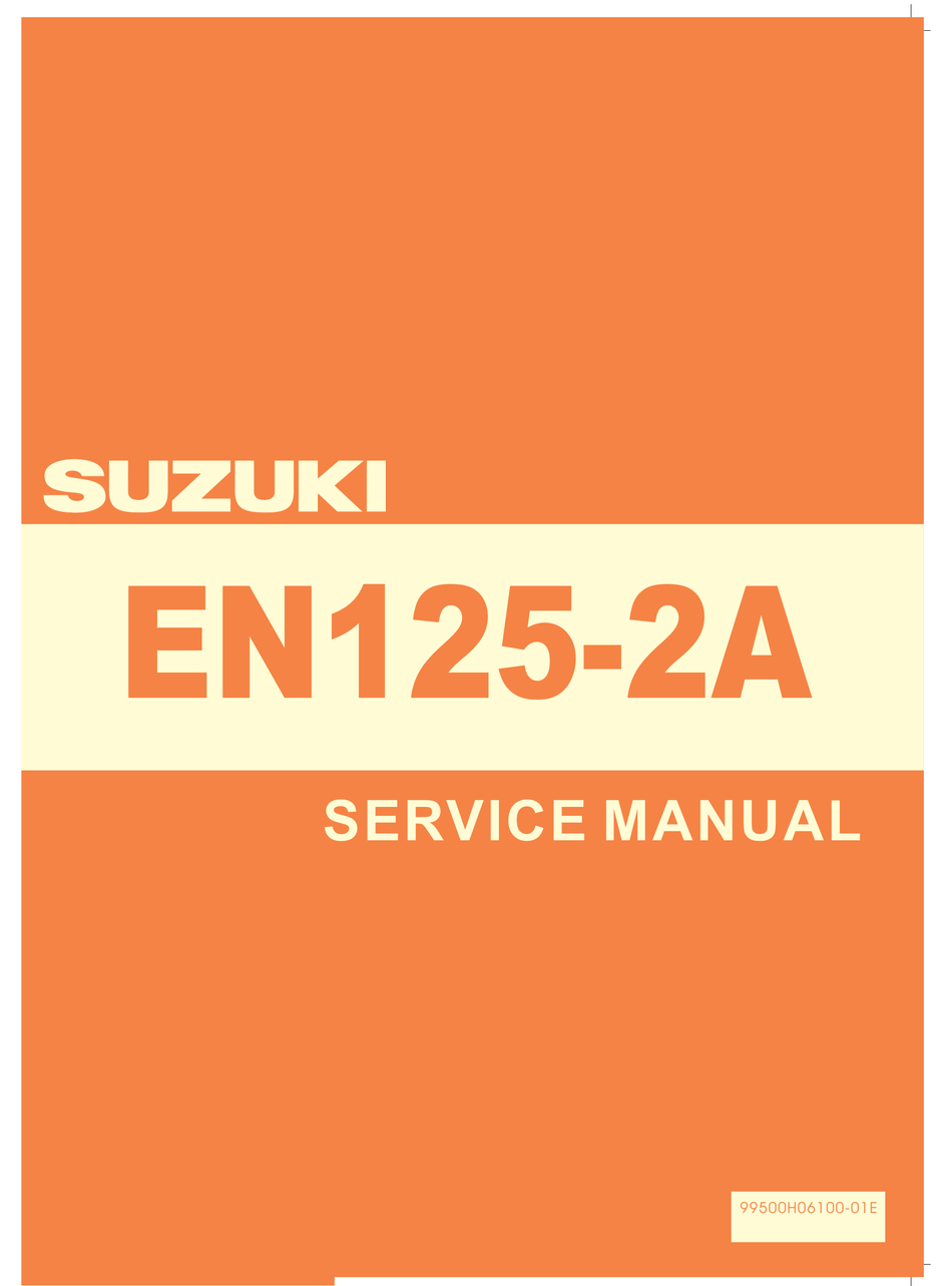 Gambar Manual Suzuki Thunder 125 - KibrisPDR