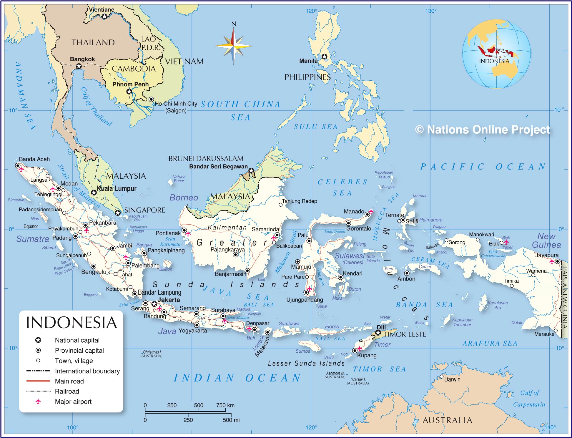 Gambar Map Indonesia - KibrisPDR