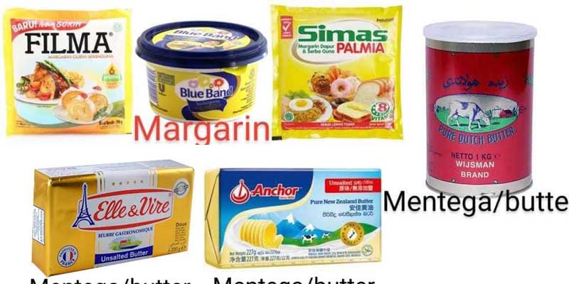 Detail Gambar Margarin Dan Mentega Nomer 30