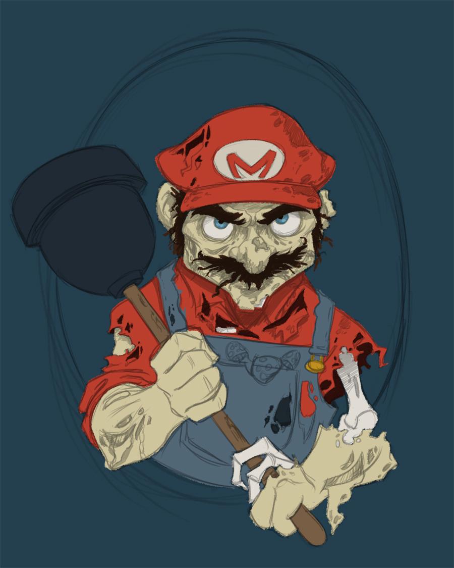 Detail Gambar Mario Bros Lagi Ngerokok Nomer 3
