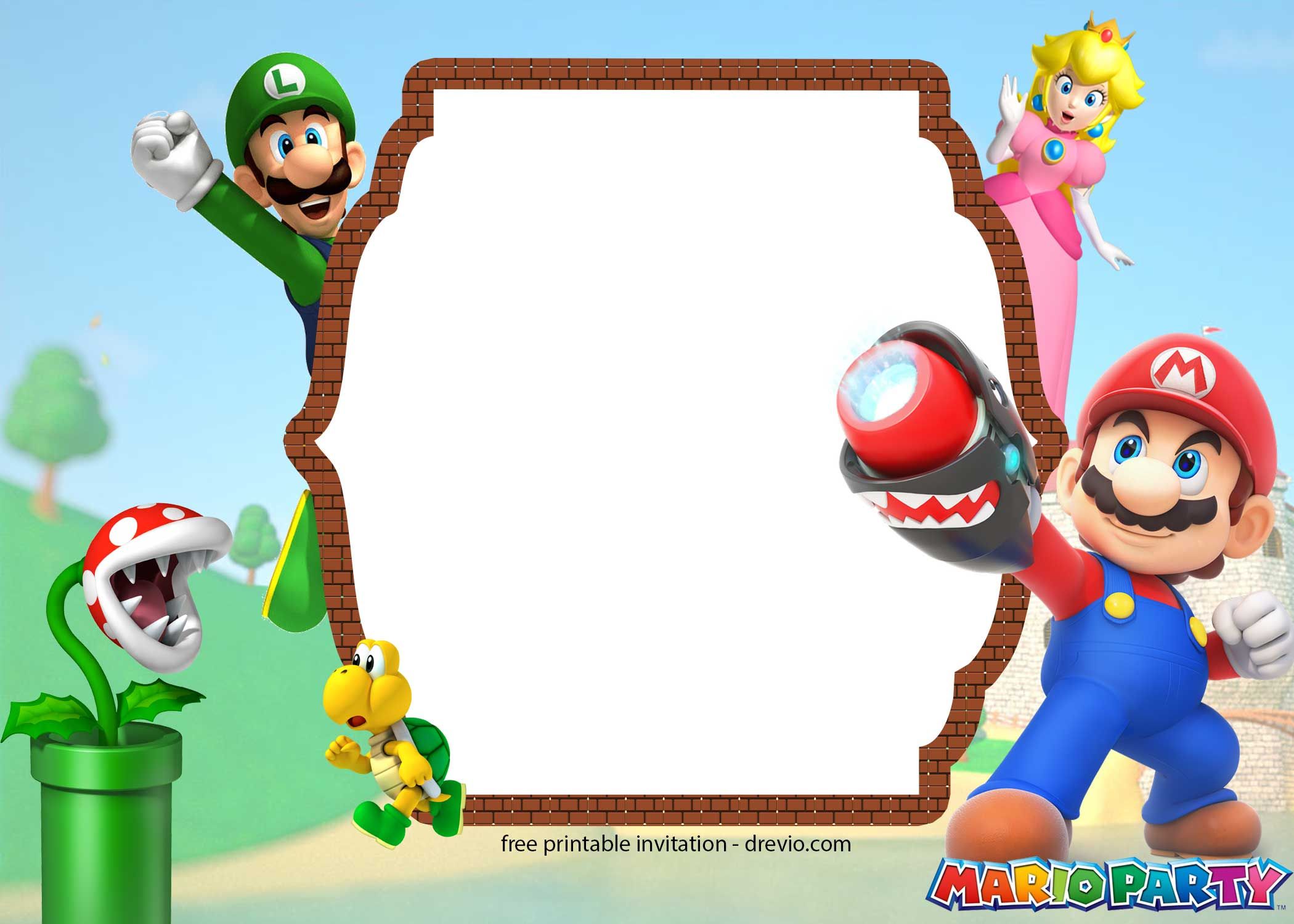 Detail Gambar Mario Bros Party Nomer 2