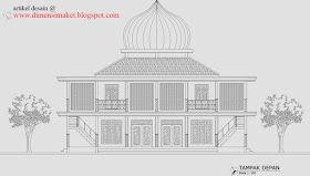 Gambar Masjid 2 Dimensi - KibrisPDR