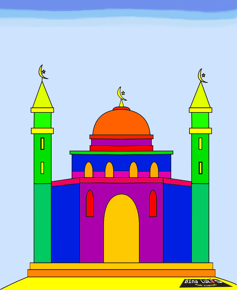 Detail Gambar Masjid Anak Tk Mudah Nomer 20