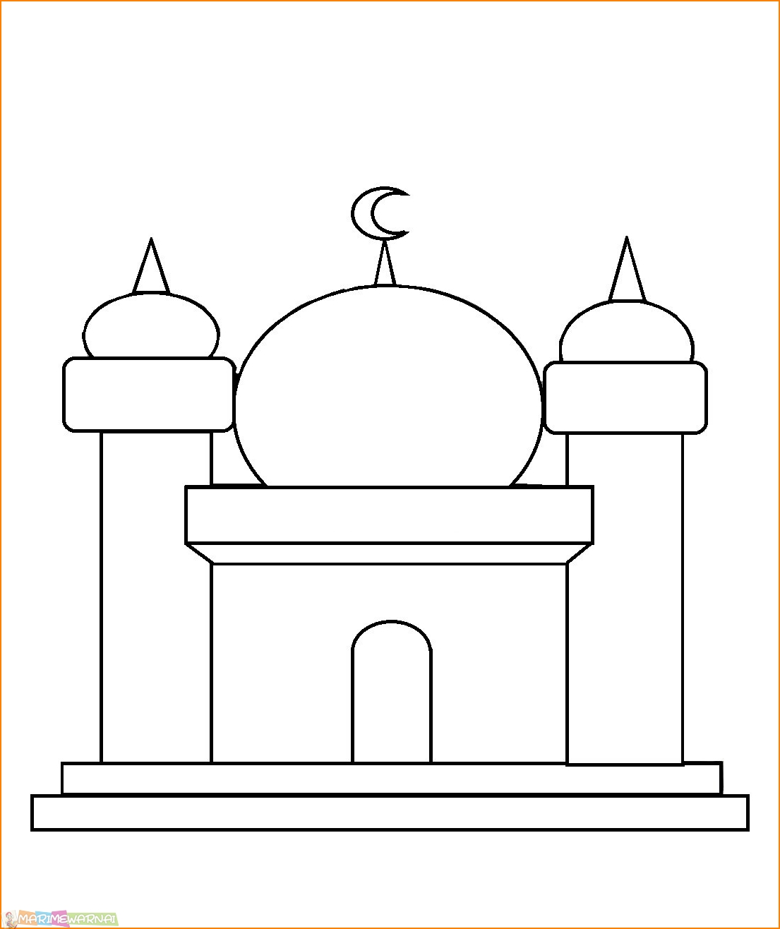 Detail Gambar Masjid Anak Tk Mudah Nomer 9