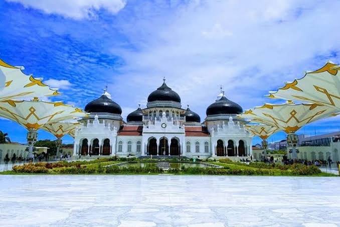 Detail Gambar Masjid Baiturrahman Aceh Nomer 19