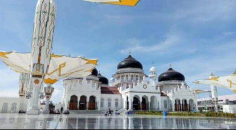 Detail Gambar Masjid Baiturrahman Aceh Nomer 40