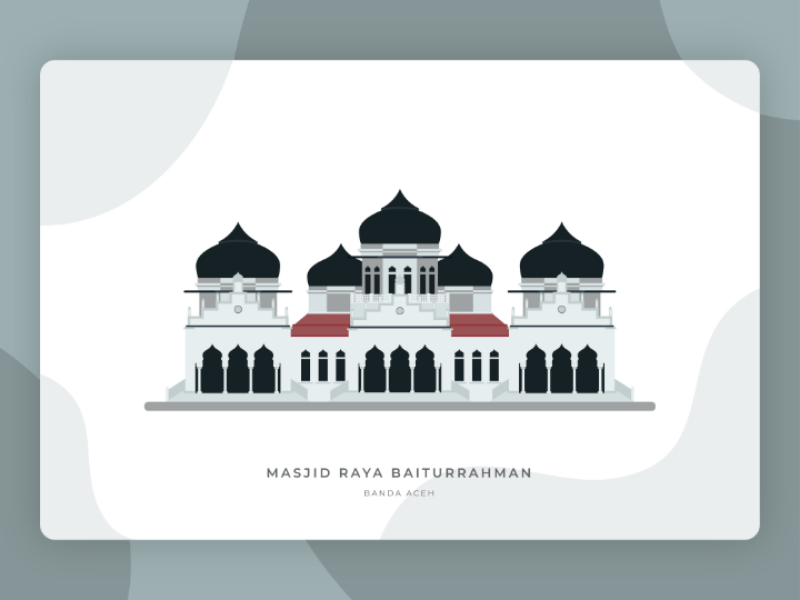 Detail Gambar Masjid Baiturrahman Aceh Nomer 43