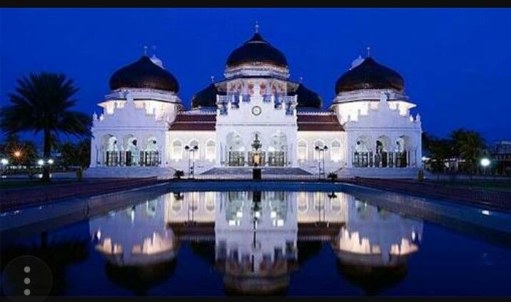 Detail Gambar Masjid Baiturrahman Aceh Nomer 9