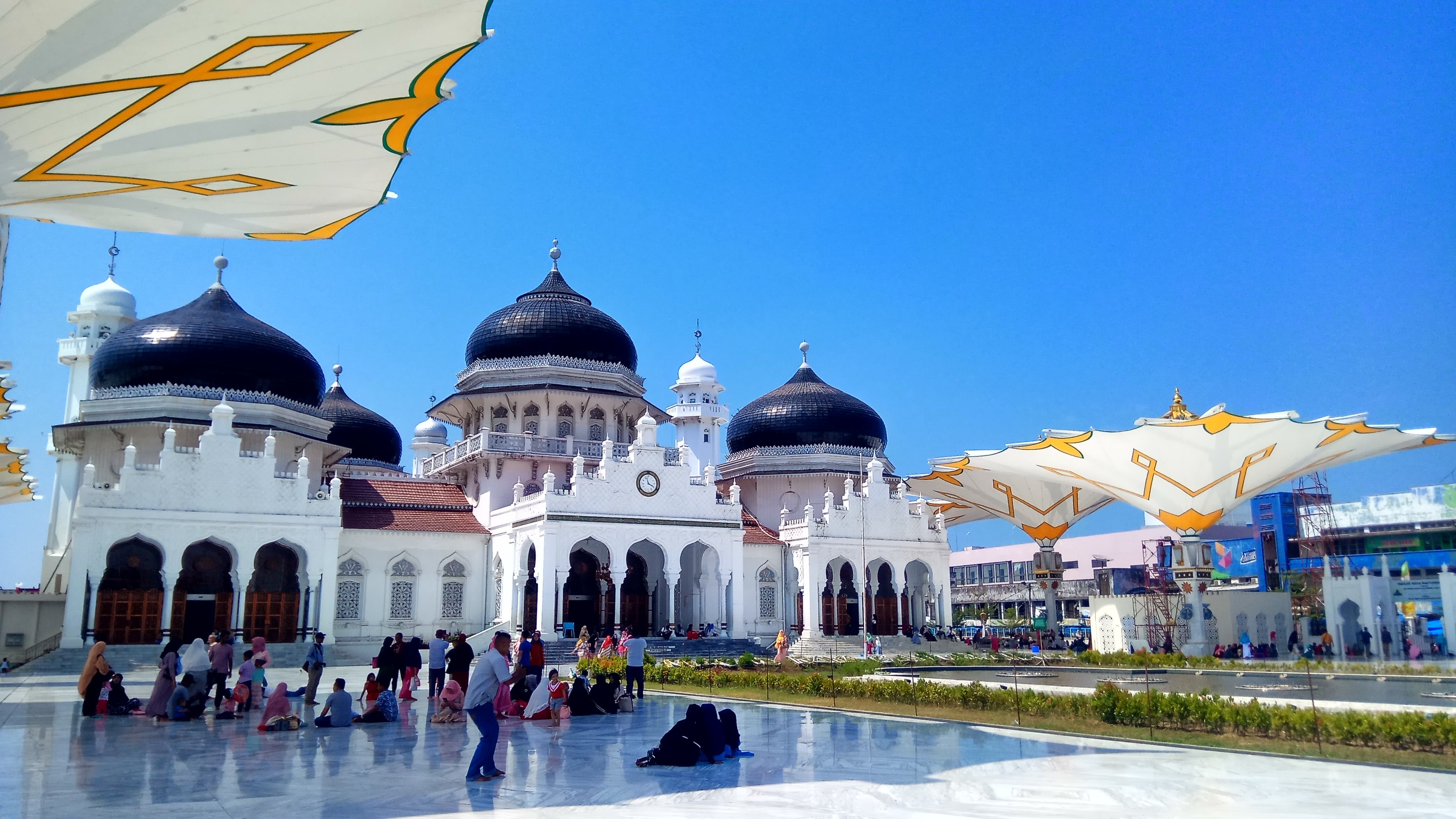 Detail Gambar Masjid Baiturrahman Banda Aceh Nomer 32