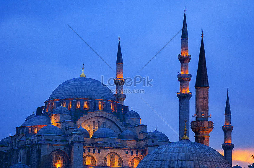 Detail Gambar Masjid Biru Nomer 23