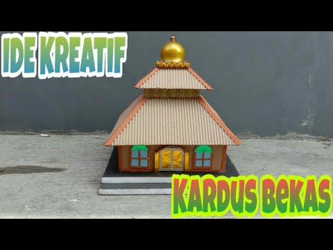 Detail Gambar Masjid Dari Kardus Nomer 14