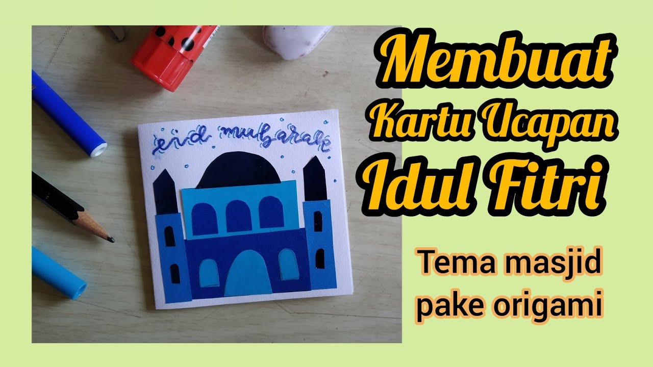 Detail Gambar Masjid Di Kartu Ucapan Nomer 15