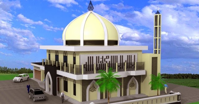 Detail Gambar Masjid Dua Lantai Nomer 36