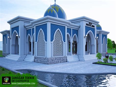 Detail Gambar Masjid Dwg Nomer 25