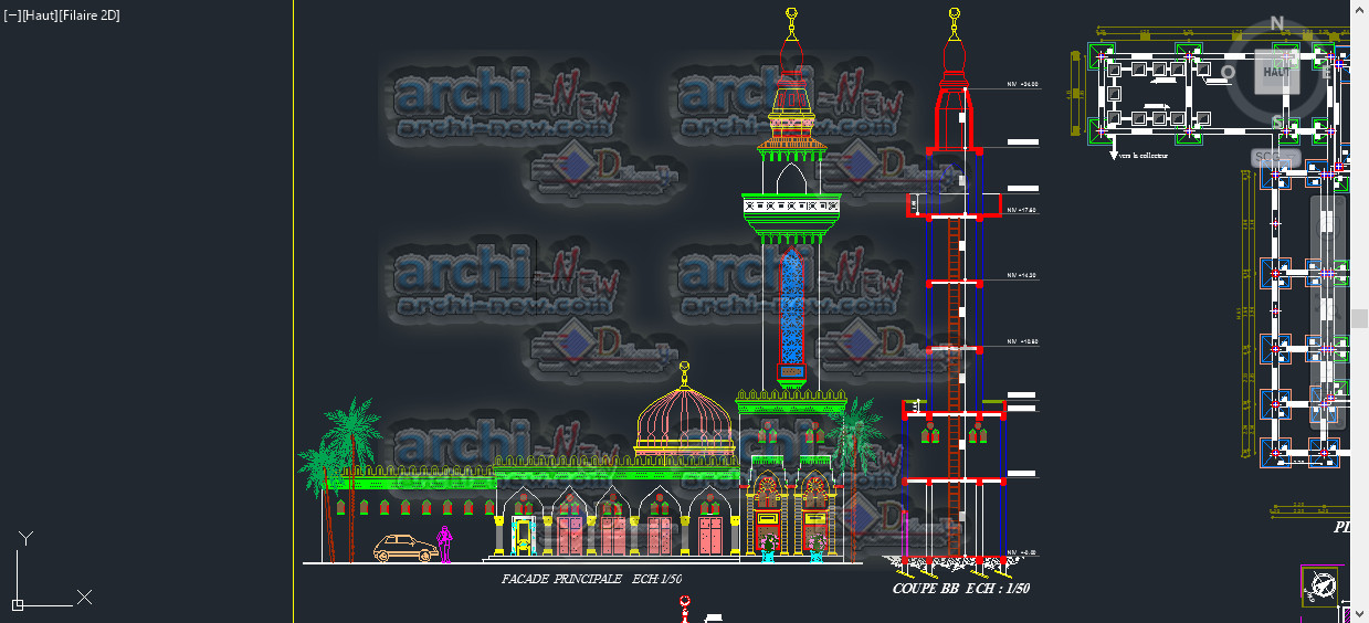 Detail Gambar Masjid Dwg Nomer 45