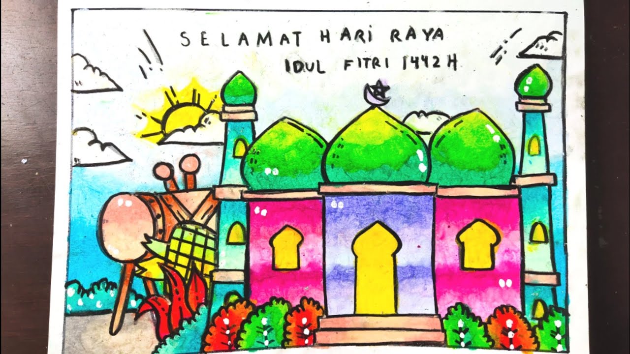 Detail Gambar Masjid Hari Raya Idul Fitri Nomer 13