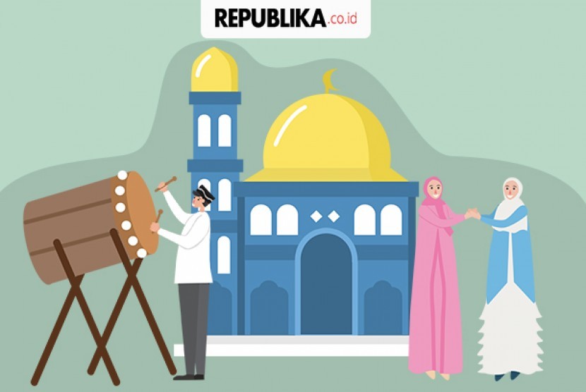 Detail Gambar Masjid Hari Raya Idul Fitri Nomer 16