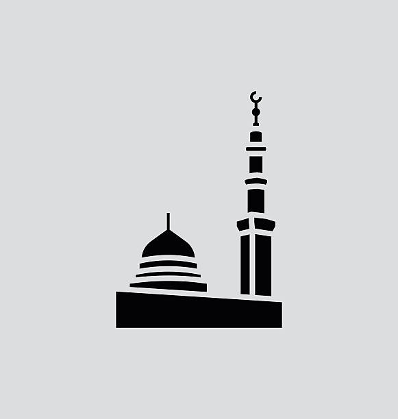 Detail Gambar Masjid Hitam Putih Cdr Nomer 34
