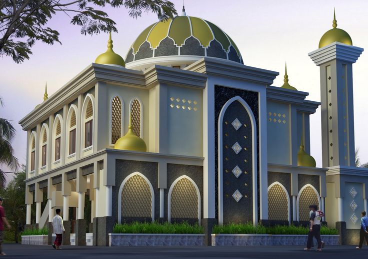 Detail Gambar Masjid Lantai 2 Nomer 14