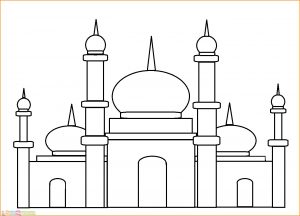 Detail Gambar Masjid Lukisan Masjid Sederhana Nomer 6