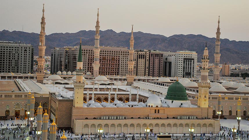 Detail Gambar Masjid Madinah Terbaru Nomer 3