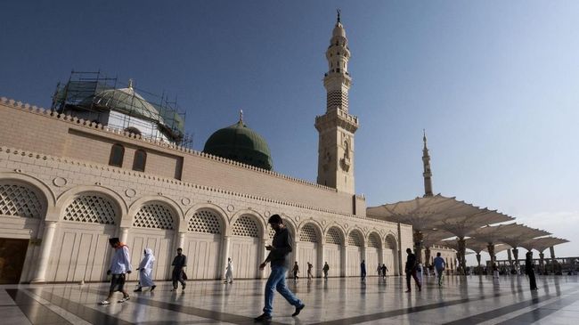 Detail Gambar Masjid Madinah Terbaru Nomer 28