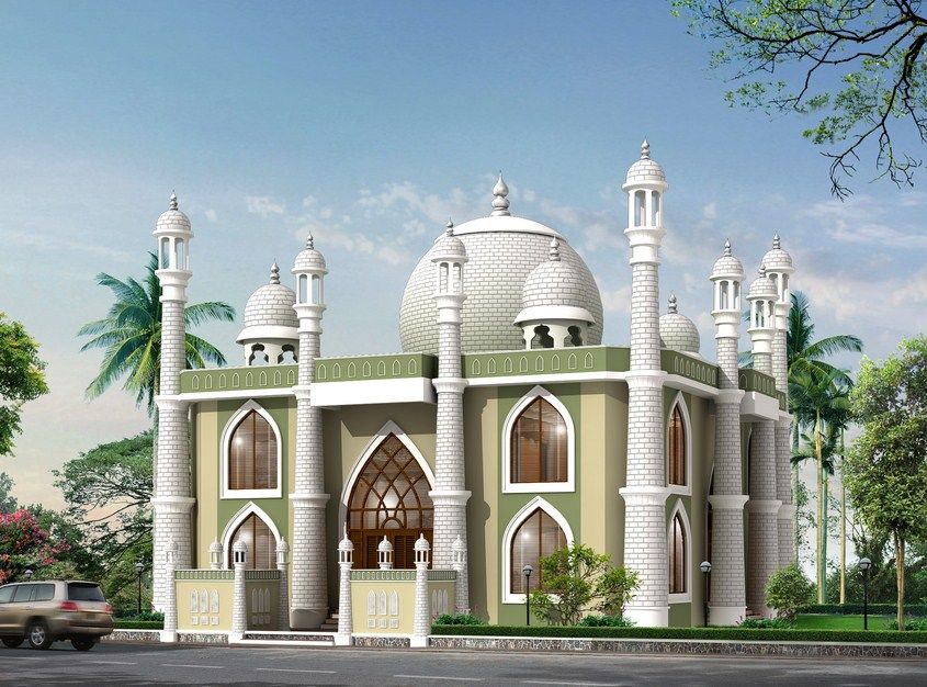 Detail Gambar Masjid Minimalis 2 Lantai Nomer 3