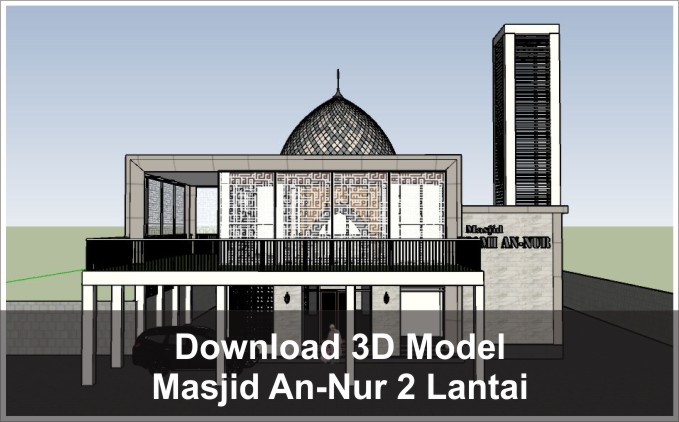 Detail Gambar Masjid Minimalis 2 Lantai Nomer 30
